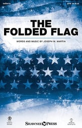 The Folded Flag SATB choral sheet music cover